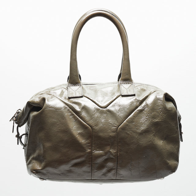 SAINT LAURENT LEATHER HAND BAG