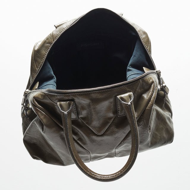 SAINT LAURENT LEATHER HAND BAG