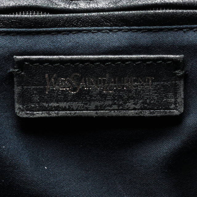 SAINT LAURENT LEATHER HAND BAG