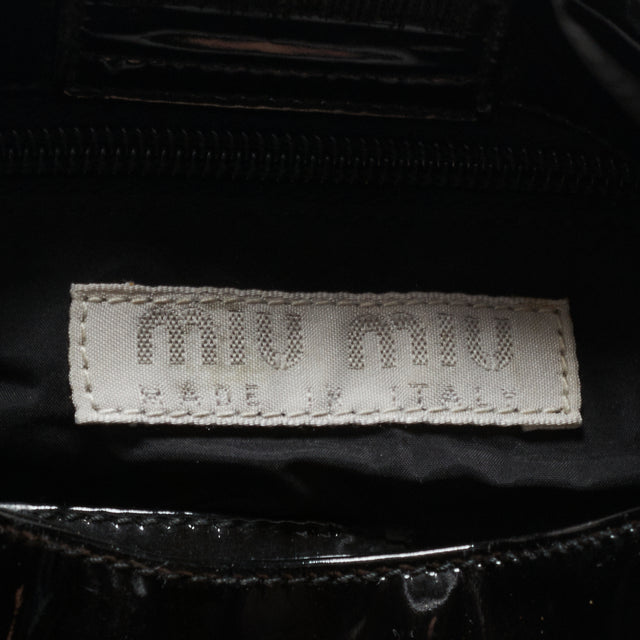 MIU MIU PATENT LEATHER 1998 FW BAG