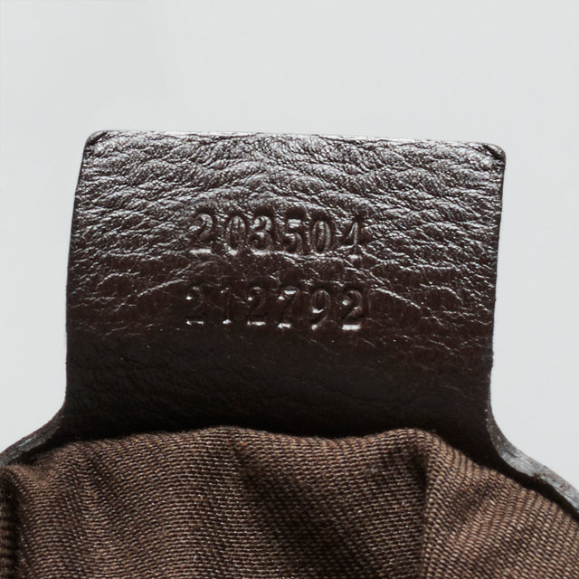 GUCCI TOM FORD ERA LEATHER HAND BAG