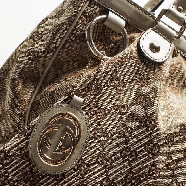 GUCCI MONOGRAM HAND BAG