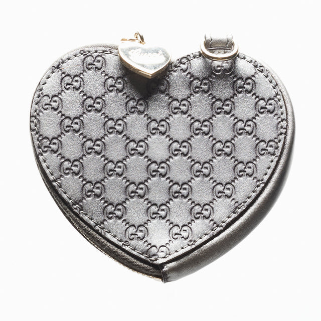 GUCCI LEATHER HEART WALLET