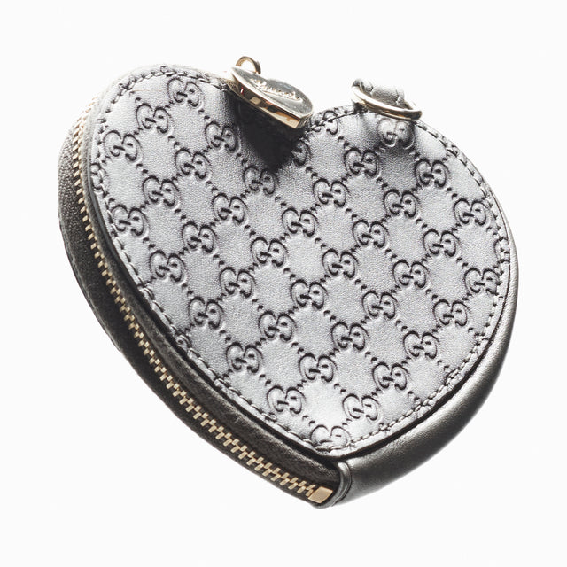 GUCCI LEATHER HEART WALLET