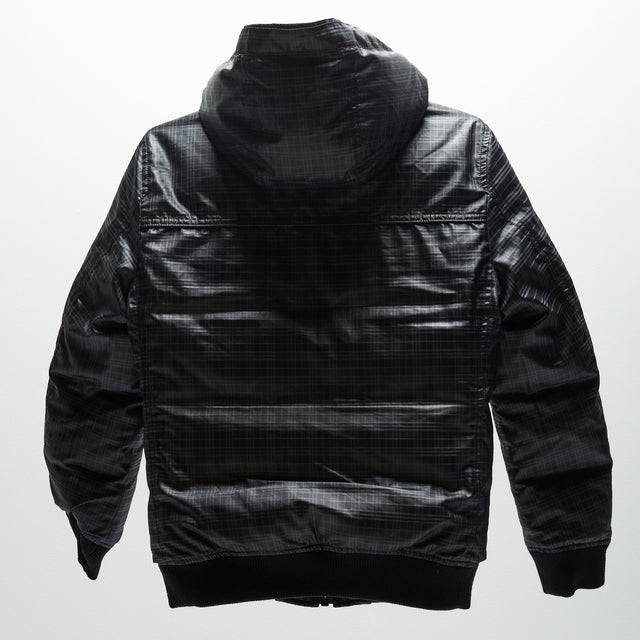 BURBERRY BLACK LABEL REVERSIBLE PUFFER JACKET