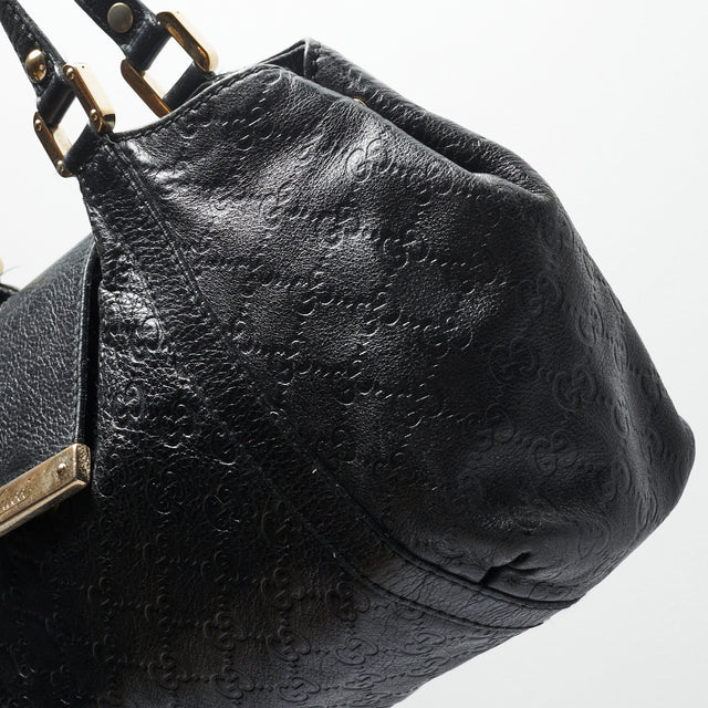 GUCCI LEATHER HAND BAG