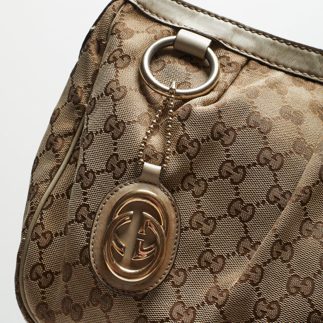 GUCCI MONOGRAM HAND BAG