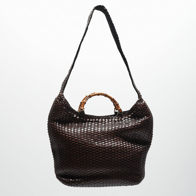 GUCCI S/S 1996 BAMBOO HAND BAG (TOM FORD)