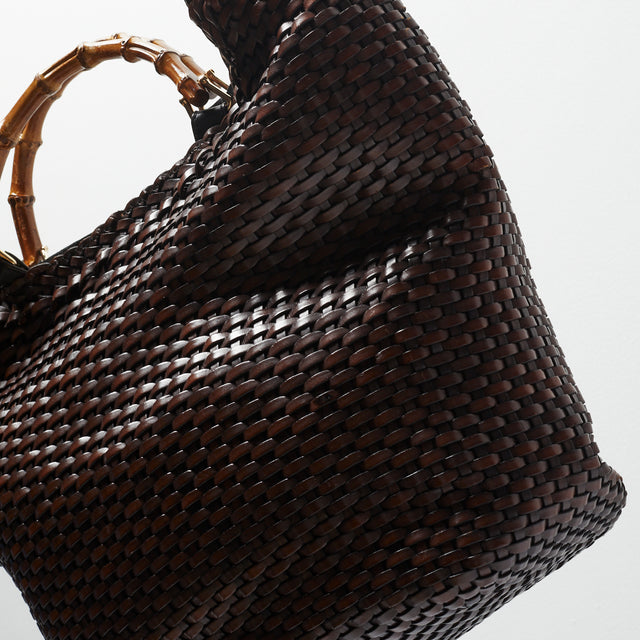 GUCCI S/S 1996 BAMBOO HAND BAG (TOM FORD)