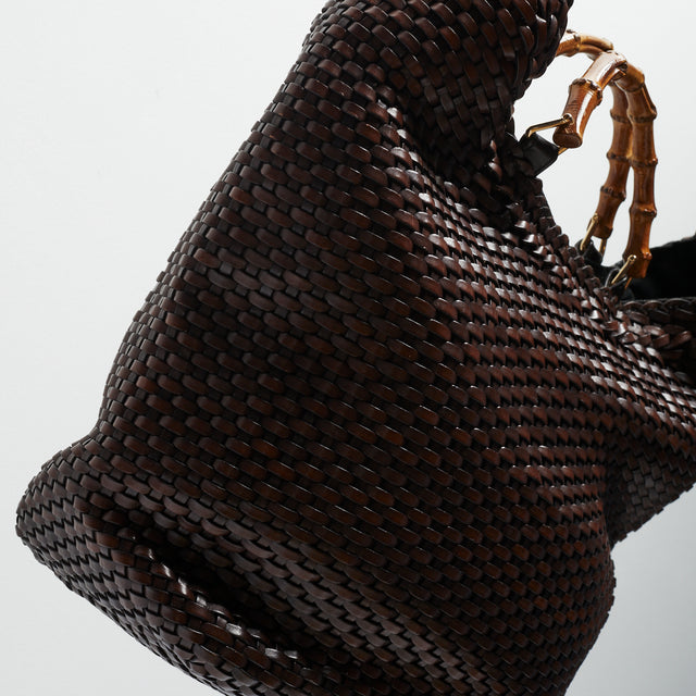 GUCCI S/S 1996 BAMBOO HAND BAG (TOM FORD)
