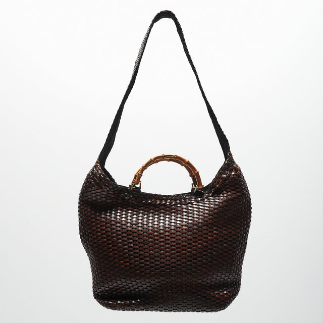 GUCCI S/S 1996 BAMBOO HAND BAG (TOM FORD)