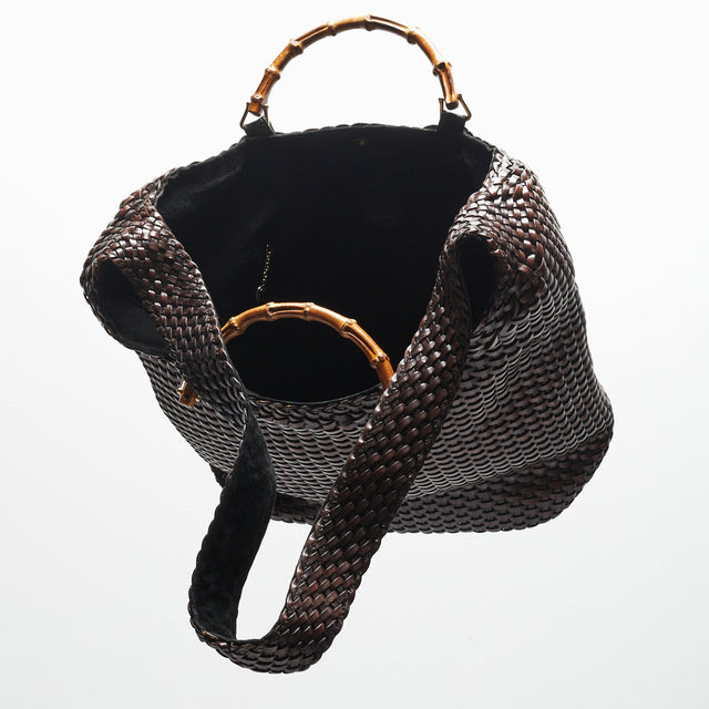 GUCCI S/S 1996 BAMBOO HAND BAG (TOM FORD)