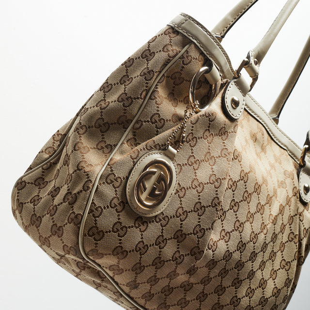 GUCCI MONOGRAM HAND BAG
