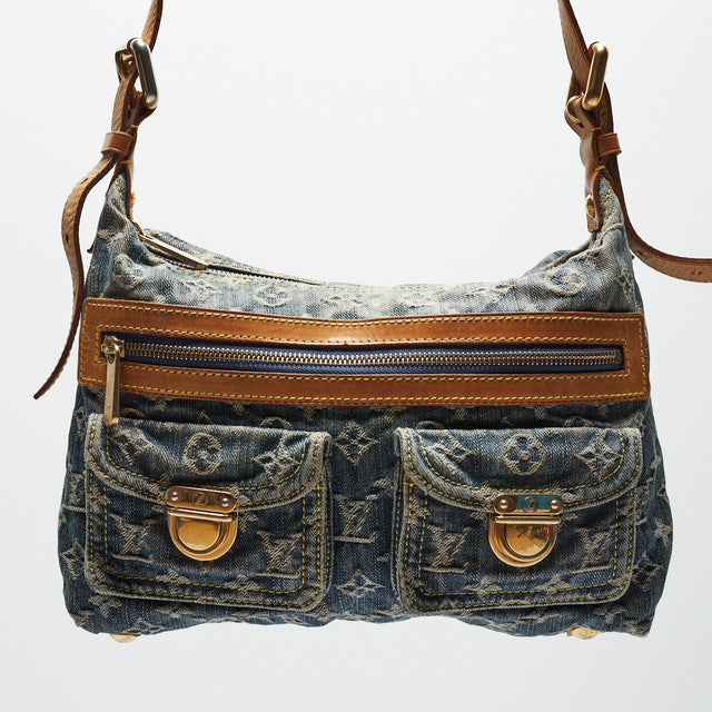 LOUIS VUITTON DENIM BAGGY PM