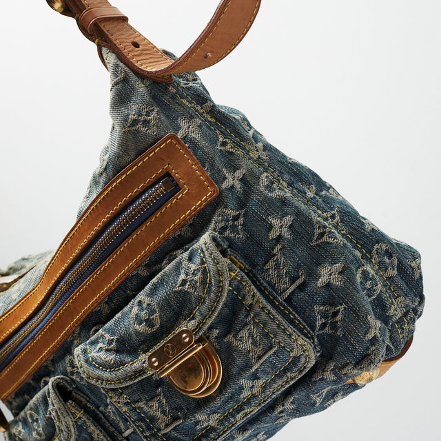 LOUIS VUITTON DENIM BAGGY PM