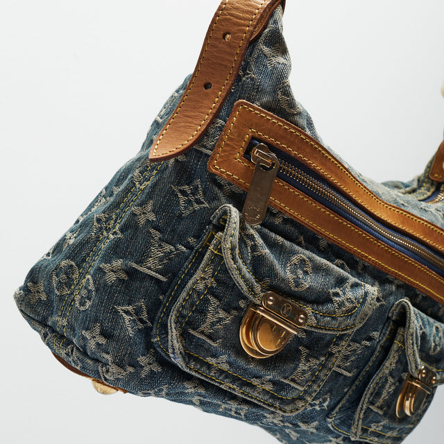 LOUIS VUITTON DENIM BAGGY PM