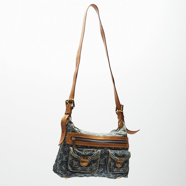 LOUIS VUITTON DENIM BAGGY PM