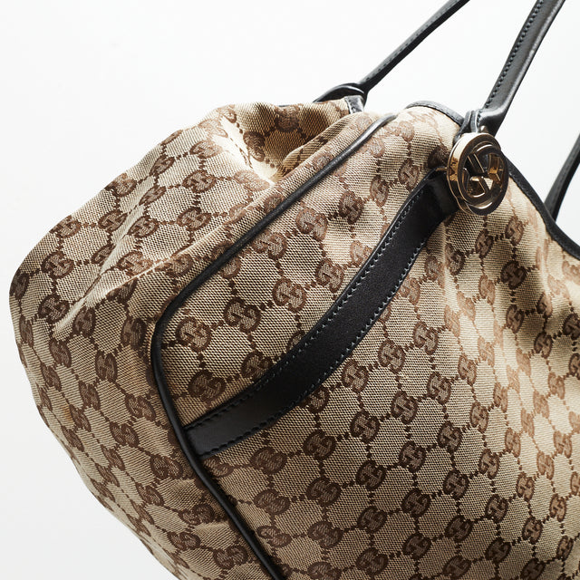 GUCCI MONOGRAM HAND BAG