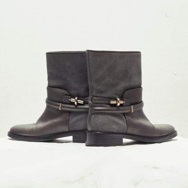 BALENCIAGA LEATHER BOOTS