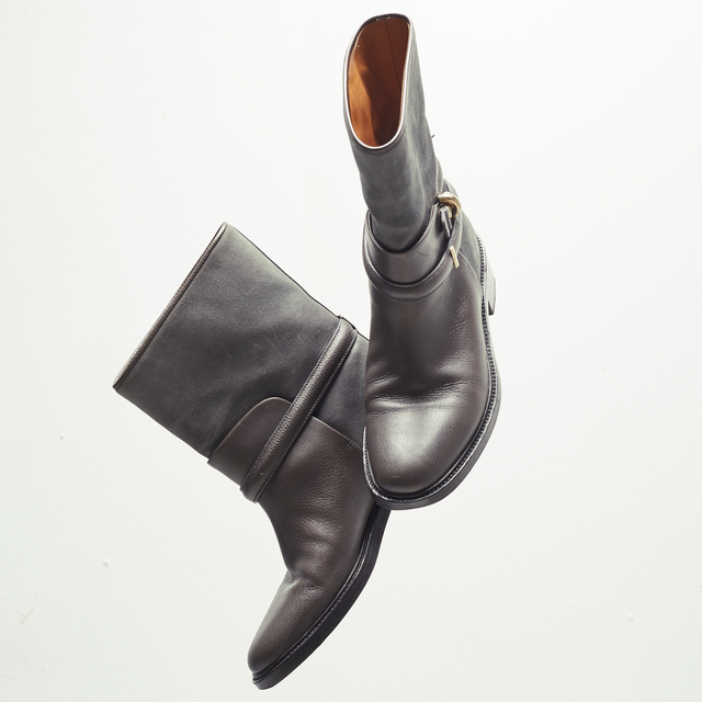BALENCIAGA LEATHER BOOTS