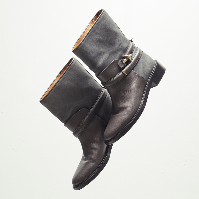 BALENCIAGA LEATHER BOOTS