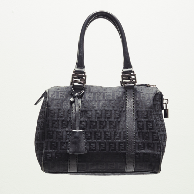 FENDI MONOGRAM BOSTON BAG