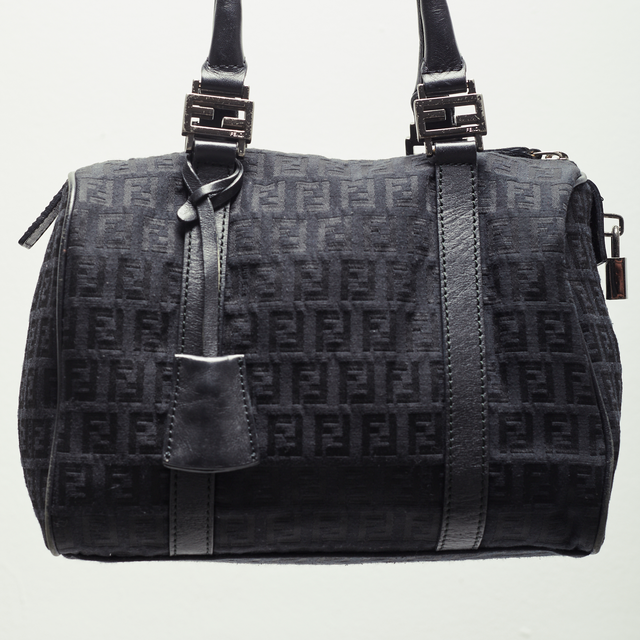 FENDI MONOGRAM BOSTON BAG