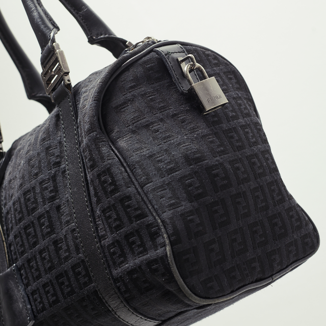 FENDI MONOGRAM BOSTON BAG