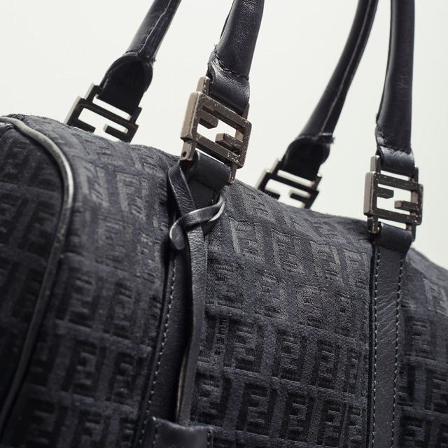 FENDI MONOGRAM BOSTON BAG