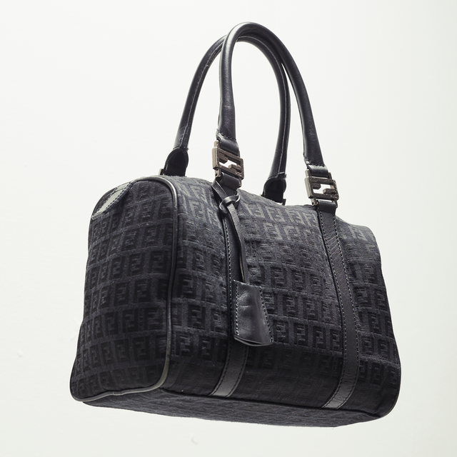 FENDI MONOGRAM BOSTON BAG