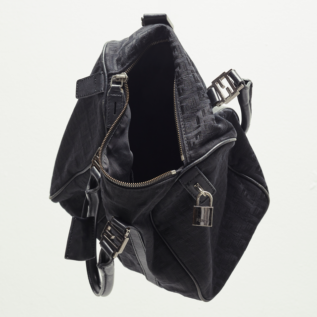 FENDI MONOGRAM BOSTON BAG