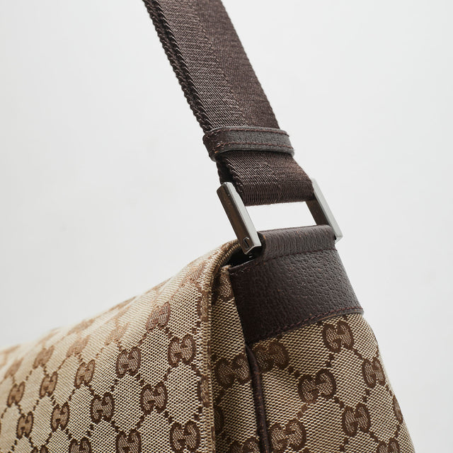 GUCCI MONOGRAM MESSENGER BAG