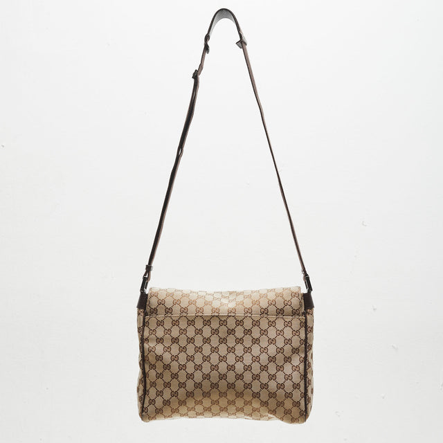 GUCCI MONOGRAM MESSENGER BAG