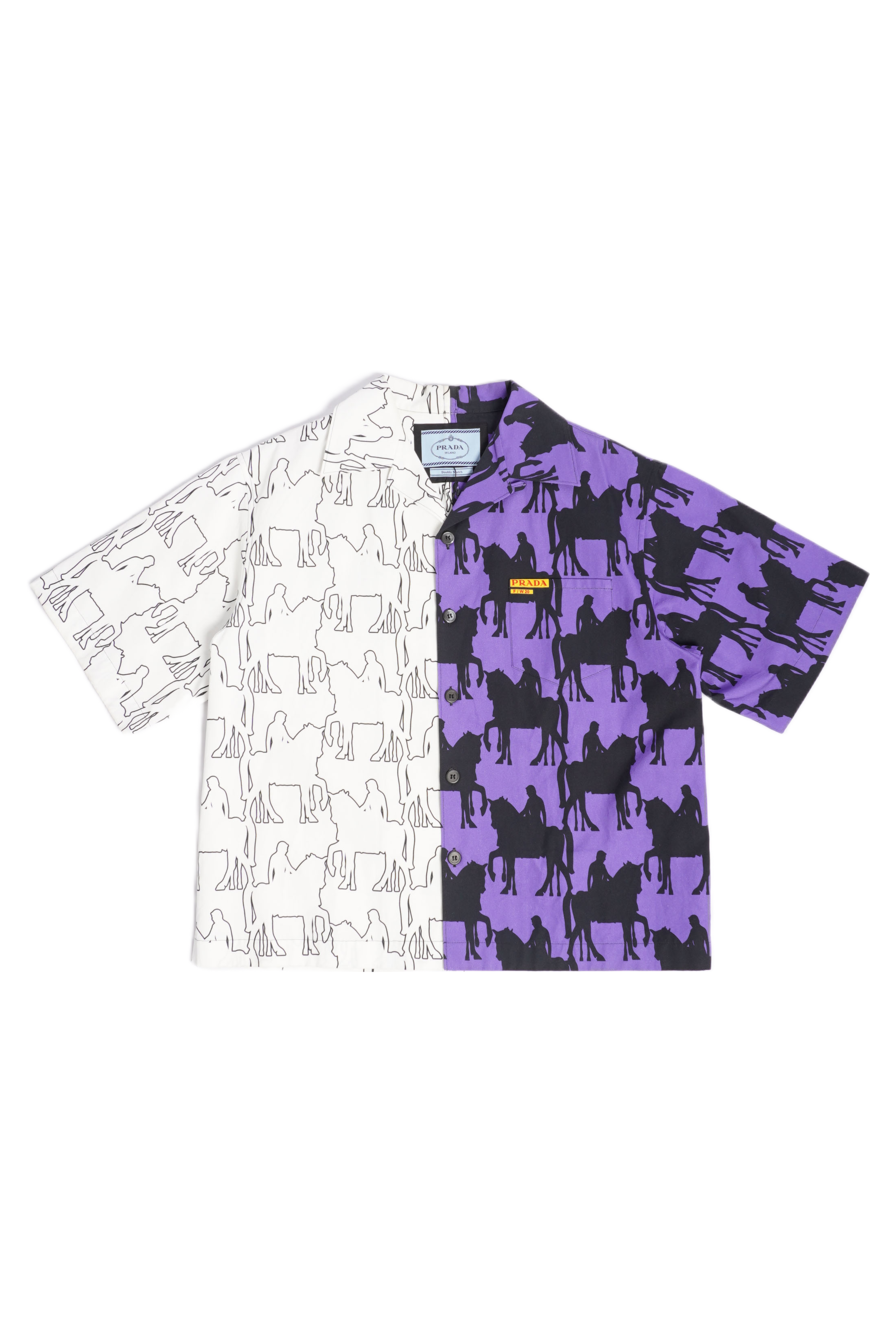 Prada double match discount shirt