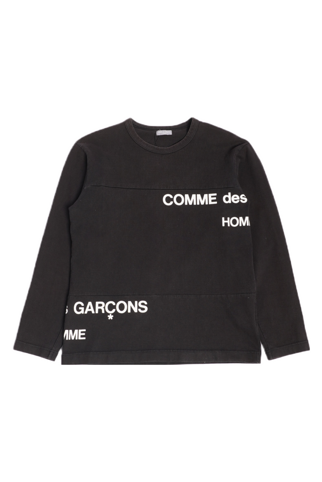 COMME DES GARÇONS AW 2001 SPLIT CREWNECK