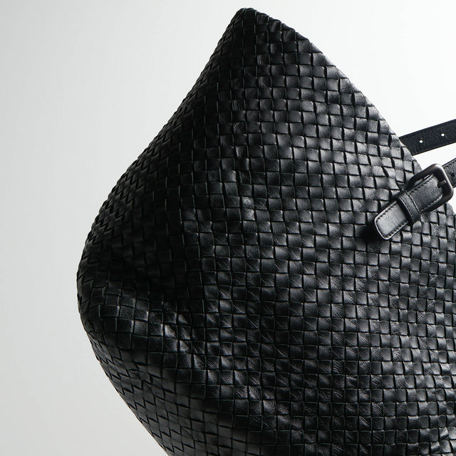 BOTTEGA VENETA INTRECCIATO XL LEATHER TOTE