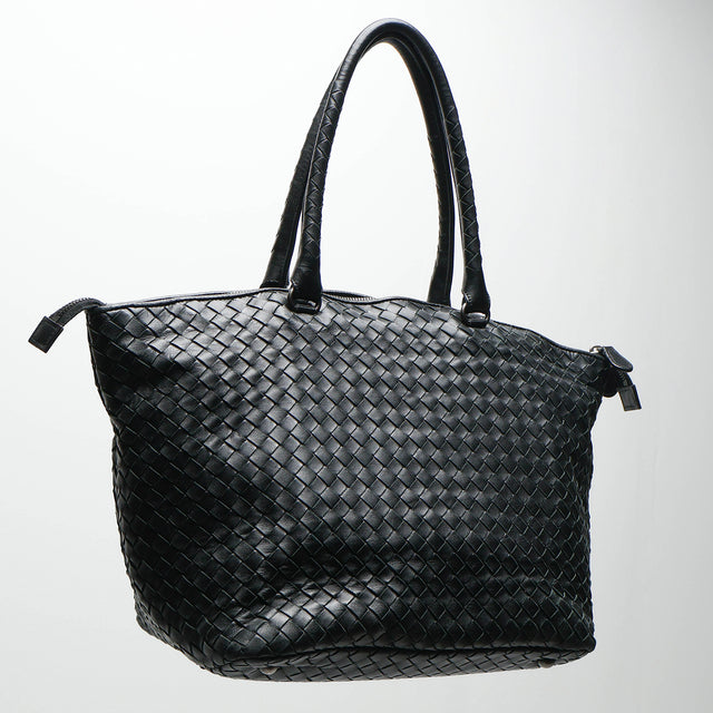 BOTTEGA VENETA INTRECCIATO LEATHER TOTE