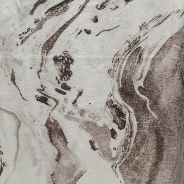 SAINT LAURENT MARBLE PRINT T-SHIRT