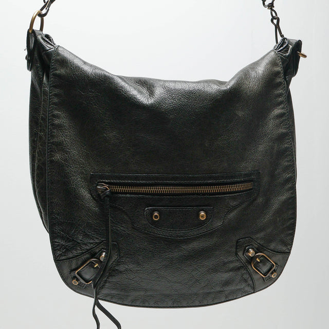BALENCIAGA THE FOLK MESSENGER BAG