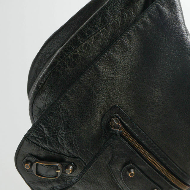 BALENCIAGA THE FOLK MESSENGER BAG