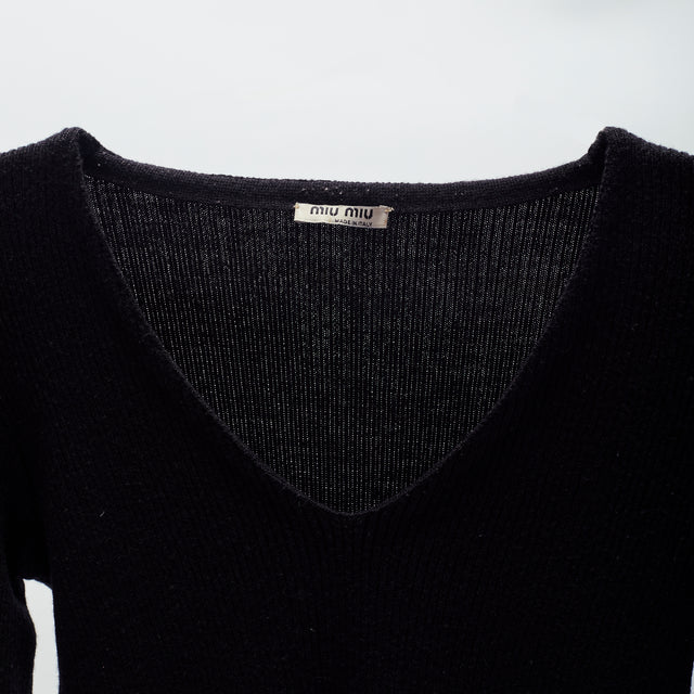 MIU MIU KNIT SWEATER