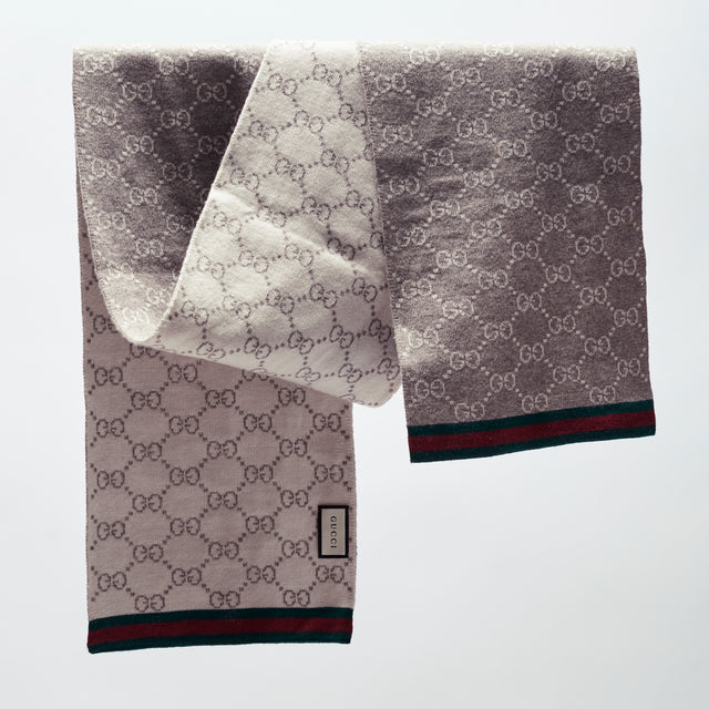 GUCCI MONOGRAM SCARF