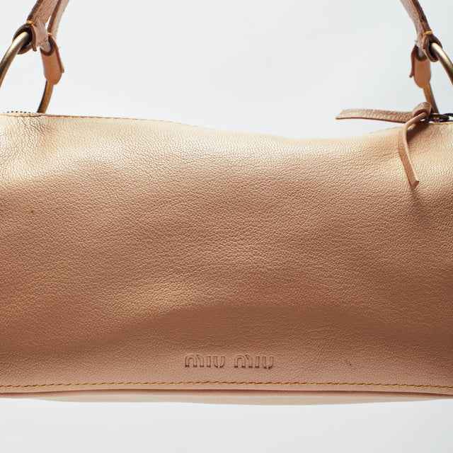 MIU MIU LEATHER HAND BAG