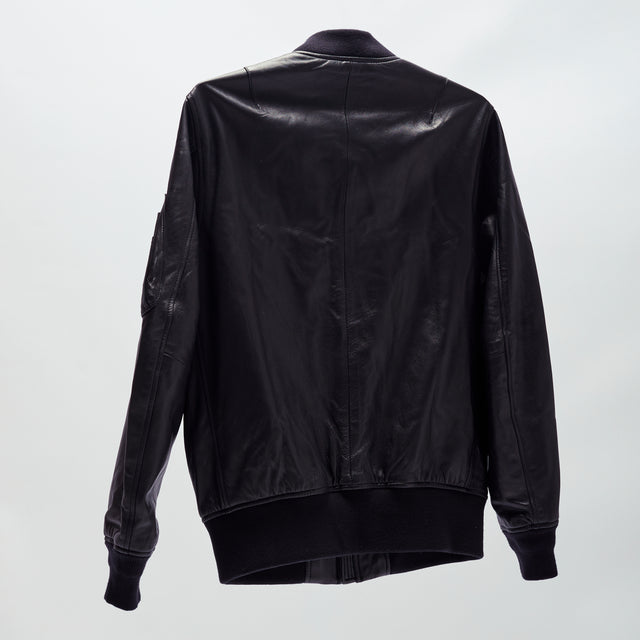 AVIREX LEATHER BOMBER JACKET