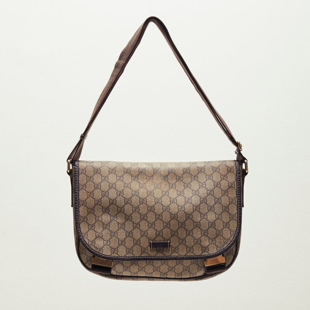 GUCCI MONOGRAM SHOULDER BAG