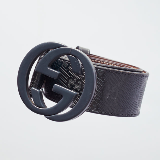 GUCCI MONOGRAM BELT