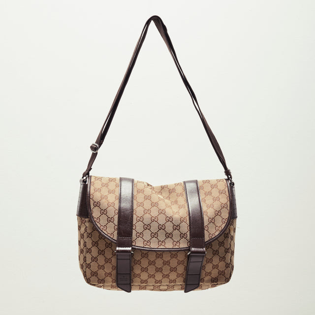 GUCCI MONOGRAM SHOULDER BAG