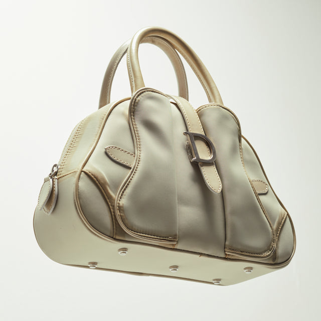 CHRISTIAN DIOR DOUBLE SADDLE HAND BAG