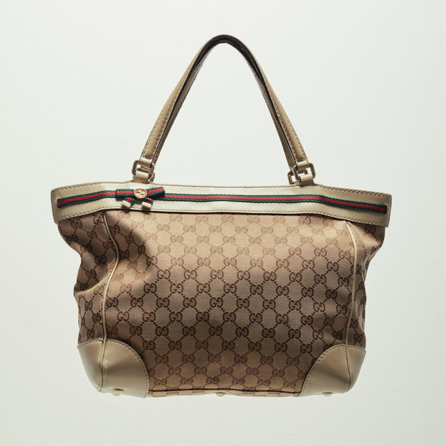 GUCCI MONOGRAM HAND BAG