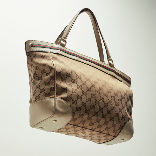 GUCCI MONOGRAM HAND BAG